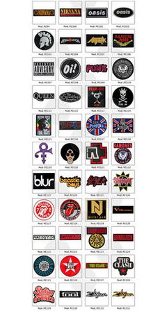 Imagen de Parches Bordados Catalogo Música Internacional Judas Pries