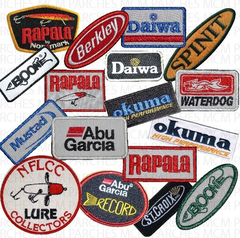100 Parches Bordados Pesca Deportiva Fishing Fish