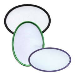 250 Parches Bordados Sublimar Sublimables Lisos Redondos - tienda online