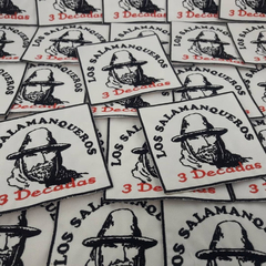 Imagen de 20 Parches Bordados Personalizados Logo Simple Termoadhesivo