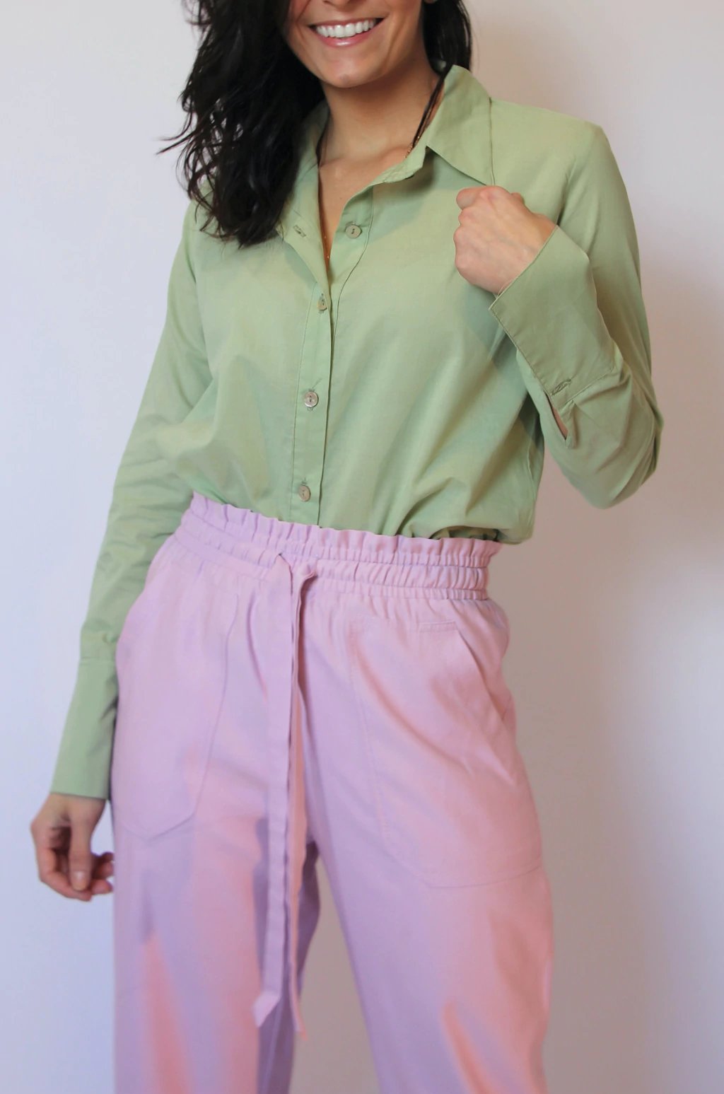 Camisa Manga Longa 100% Algodão - 7 cores