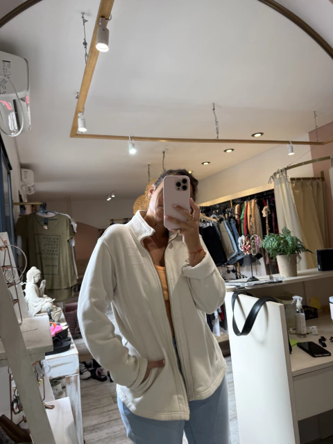 Campera algodón crudo Columbia