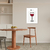 Quadro Decorativo Drawn Art, Vinho