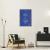 Quadro Decorativo BluePrint, Projeto Capacete Futebol Americano