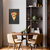 Image of Quadro Decorativo Black Chalk, Fatia de Pizza