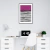 Quadro Decorativo Roxo, Linhas Abstratas
