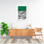 Quadro Decorativo Verde, Linhas Abstratas - online store