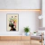 Imagem do Quadro Decorativo Mulher Negra, Head Flowers Bege