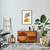 Quadro Decorativo Vaso Boho, Laranja