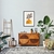 Quadro Decorativo Vaso Boho, Laranja