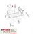 Kit Gancho Lateral Caçamba Strada 4 Peças Original Fiat 46539915