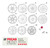 Imagem do Kit 4 Parafusos Da Roda Liga Leve Original Fiat 60658212