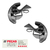 Par Suporte Fixação Direito/Esquerdo Tampão Traseiro Fiat Punto Original 7088005 E 7088006 - loja online
