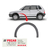 Moldura Para Lama Dianteiro Esquerdo Fiat Uno Mille Original 100176756 - comprar online
