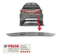 Moldura Luz Da Placa Fiat Palio Weekend 2008-2020 Original 100179590