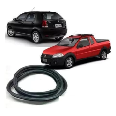 Borrachas Da Porta Fiat Palio Strada Traseira Nova Original 51938600