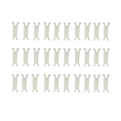 Kit 30 Presilhas Grampo Pingadeira Fiat Palio Strada Siena