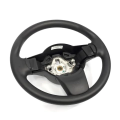Volante Direção Preto Novo Fiorino Sem Airbag Original 100204220