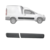 Kit Friso Moldura Lateral Direita Fiat Nova Fiorino 2011-2021 100185815+100214986