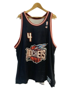 CHARLES BARKLEY - HOUSTON ROCKETS - CHAMPION REVERSIBLE