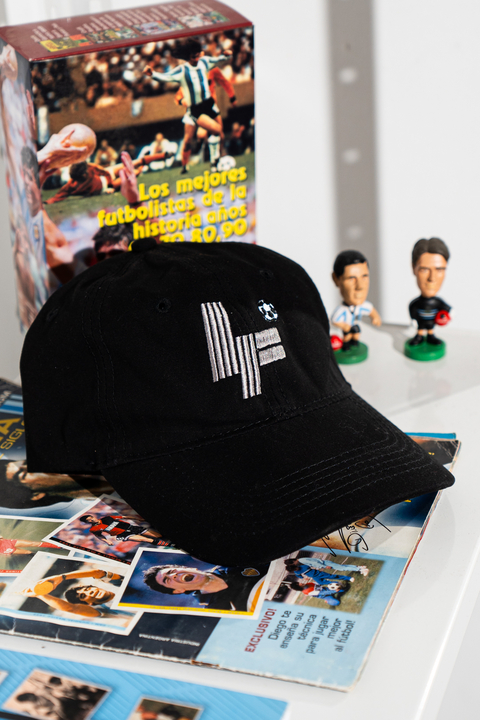 GORRA CALCIO NEGRA