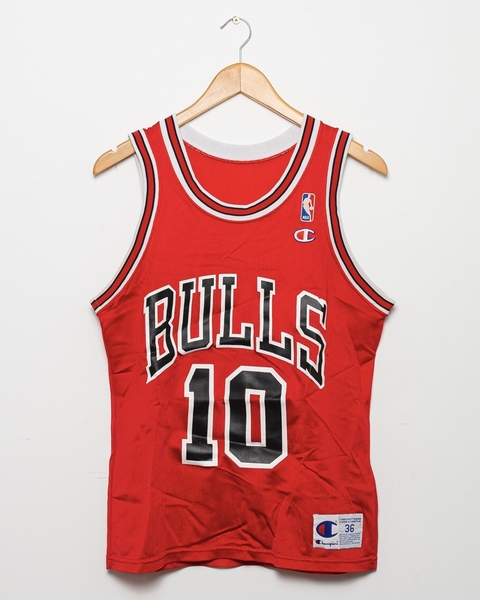 BJ ARMSTRONG - CHICAGO BULLS - CHAMPION