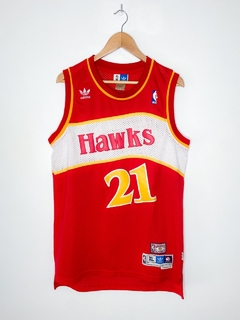 DOMINIQUE WILKINS - ATLANTA HAWKS '82/83 - ADIDAS HARDWOOD