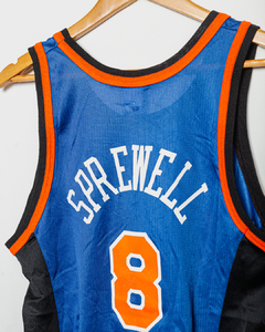 LATRELL SPREWELL - NEW YORK KNICKS - CHAMPION