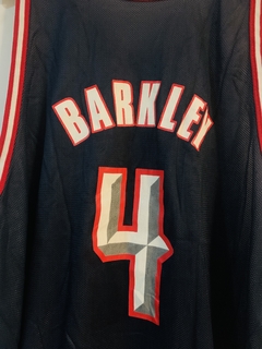 CHARLES BARKLEY - HOUSTON ROCKETS - CHAMPION REVERSIBLE