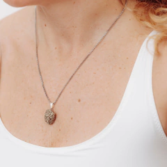 Collar PIRITA en bruto- Dinero y cambios laborales - comprar online