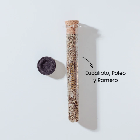 Blend de Hierbas "Mudanza" - Eucaliptus, Poleo y Romero + ¡Carboncito de REGALO! - comprar online