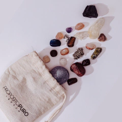 CONFETTI DE CRISTALES NATURALES - 100 gramos (15 piedras energéticas aprox.) en internet