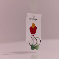 AROS AFRODITA: CUARZO VERDE "SALUD Y SANACIÓN DEL DESAMOR" - comprar online