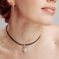 Choker Alicia - Howlita - para la paciencia