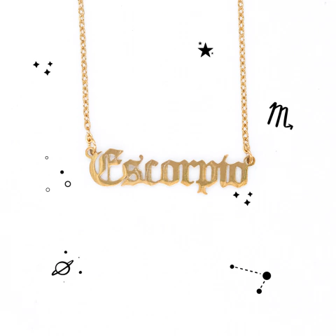 Collar Bling - ESCORPIO