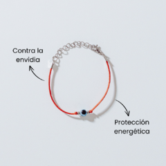 Pulsera Hilo Rojo con Ojo Turco - Protección energética contra la envidia