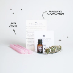 Kit para Intencionar - AMOR PROPIO y ARMONIA EN LAS RELACIONES - comprar online