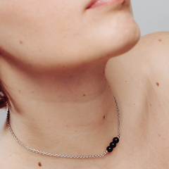 Collar Solcito - Obsidiana - Abre nuevos horizontes en internet
