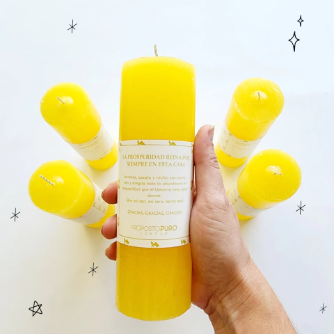 LA PROSPERIDAD - Velón para atraer dinero