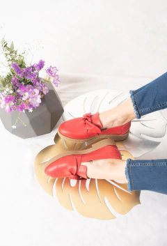 Mocasín Olimpia Rojo en internet