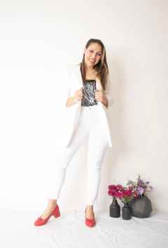 Jeans Recto Tibet Blanco en internet