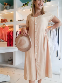 Vestido Tea Beige SIN CAMBIO O DEVOLUCIÓN - tienda online