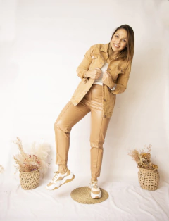 Pantalón Baggy Joy Camel - comprar online