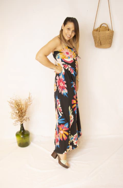Vestido Josefina Estampa Negra - comprar online