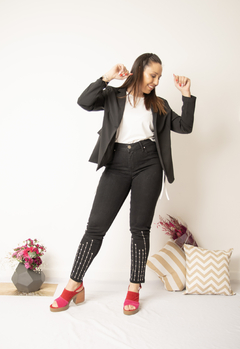 Blazer Adele negro - comprar online