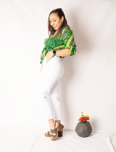 Slouchy Jeans Dallas Blanco - comprar online