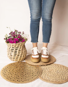 Zapatillas Miel Suela - Olinda En Las Nubes