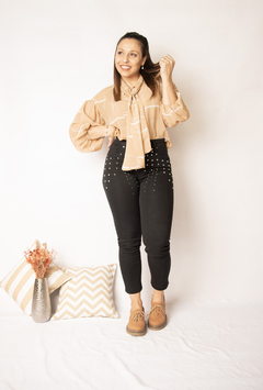 Camisa Rania Beige - tienda online