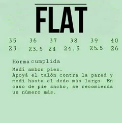 Flats PC Rojo / SIN CAMBIO NI DEVOLUCIÓN