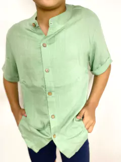 CAMISA PHINEAS VERDE - Olinda En Las Nubes